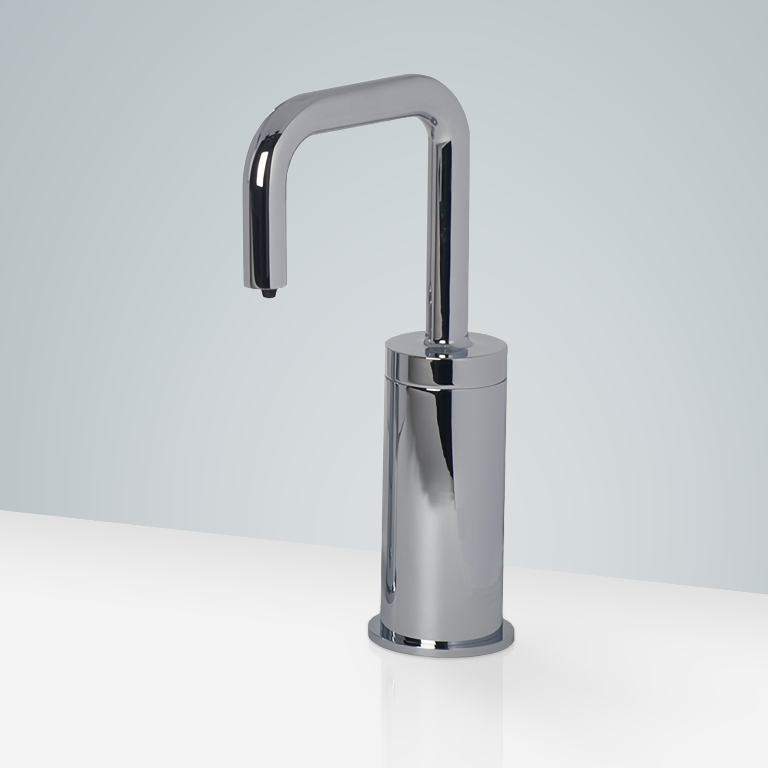 Fontana Trio Commercial Polished Chrome Electronic Hands Free Deck Mount Soap Dispenser